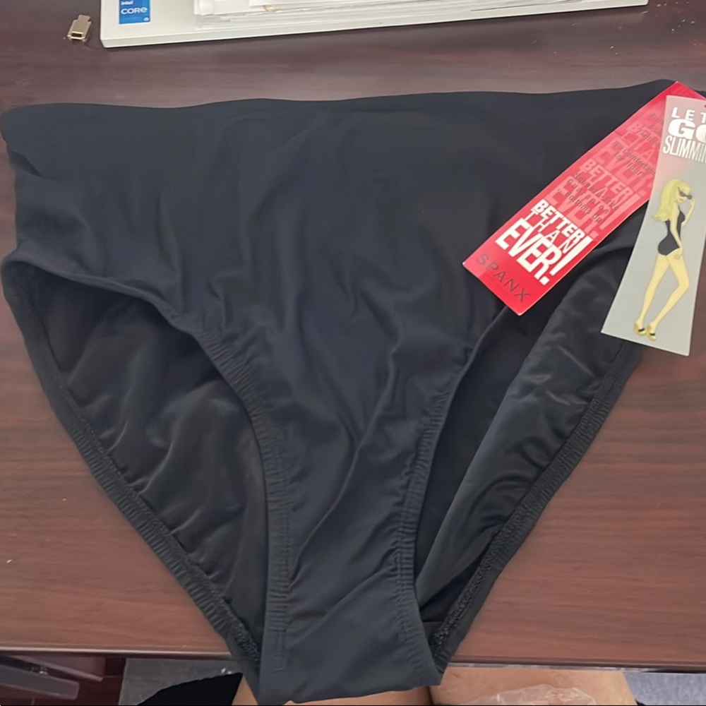 SPANX Black Women's Swim Bottom